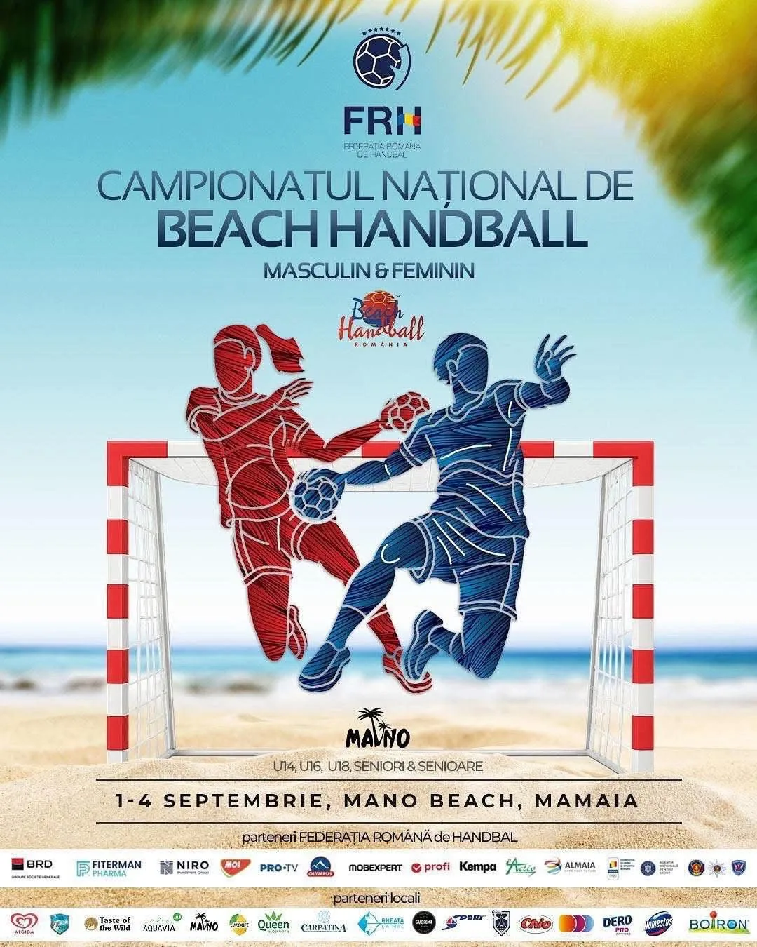 Echipa de junioare a clubului Teutonii Ghimbav, campioană națională la Handbal Beach
