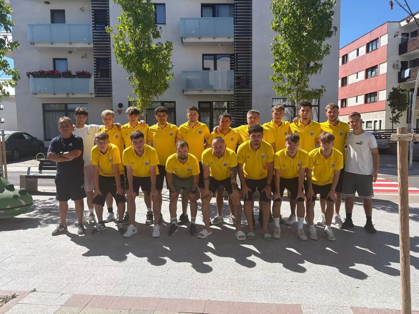 Echipa de fotbal seniori CSO Teutonii Ghimbav